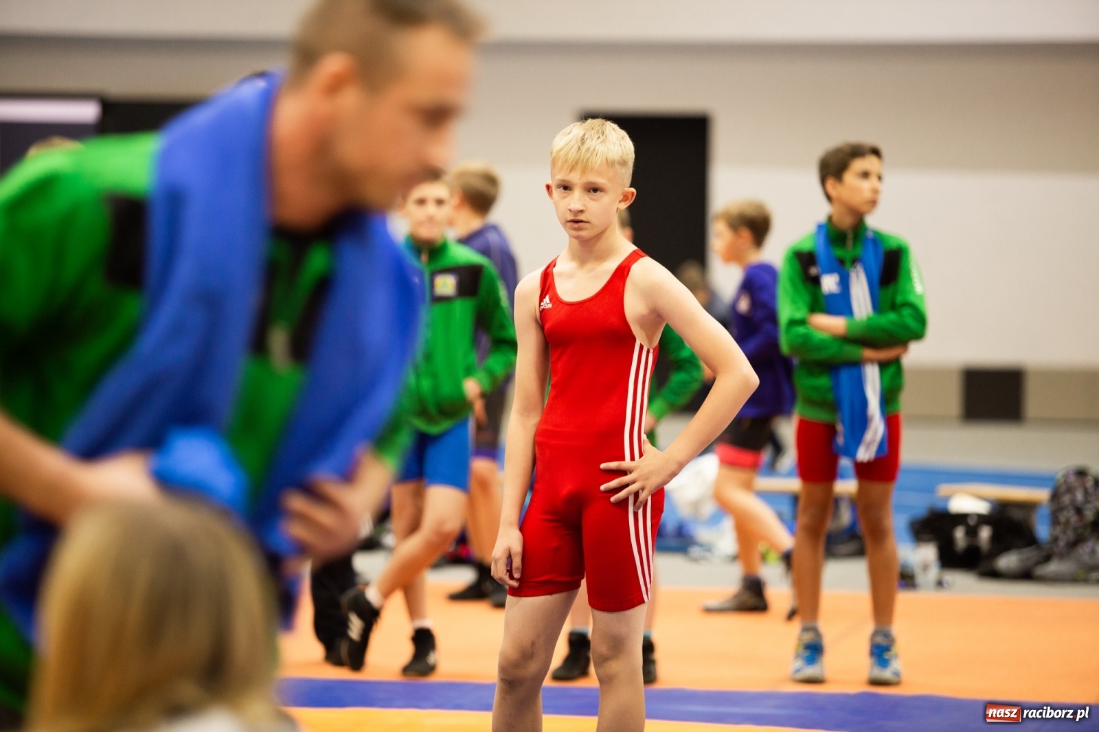 Zdjęcie w galerii na portalu naszraciborz.pl: Memoriał im. Grzegorza Pieronkiewicza w zapasach w stylu klasycznym młodzików wiadomości z regionu