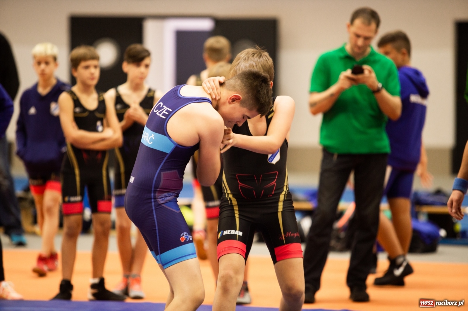 Zdjęcie w galerii na portalu naszraciborz.pl: Memoriał im. Grzegorza Pieronkiewicza w zapasach w stylu klasycznym młodzików wiadomości z regionu
