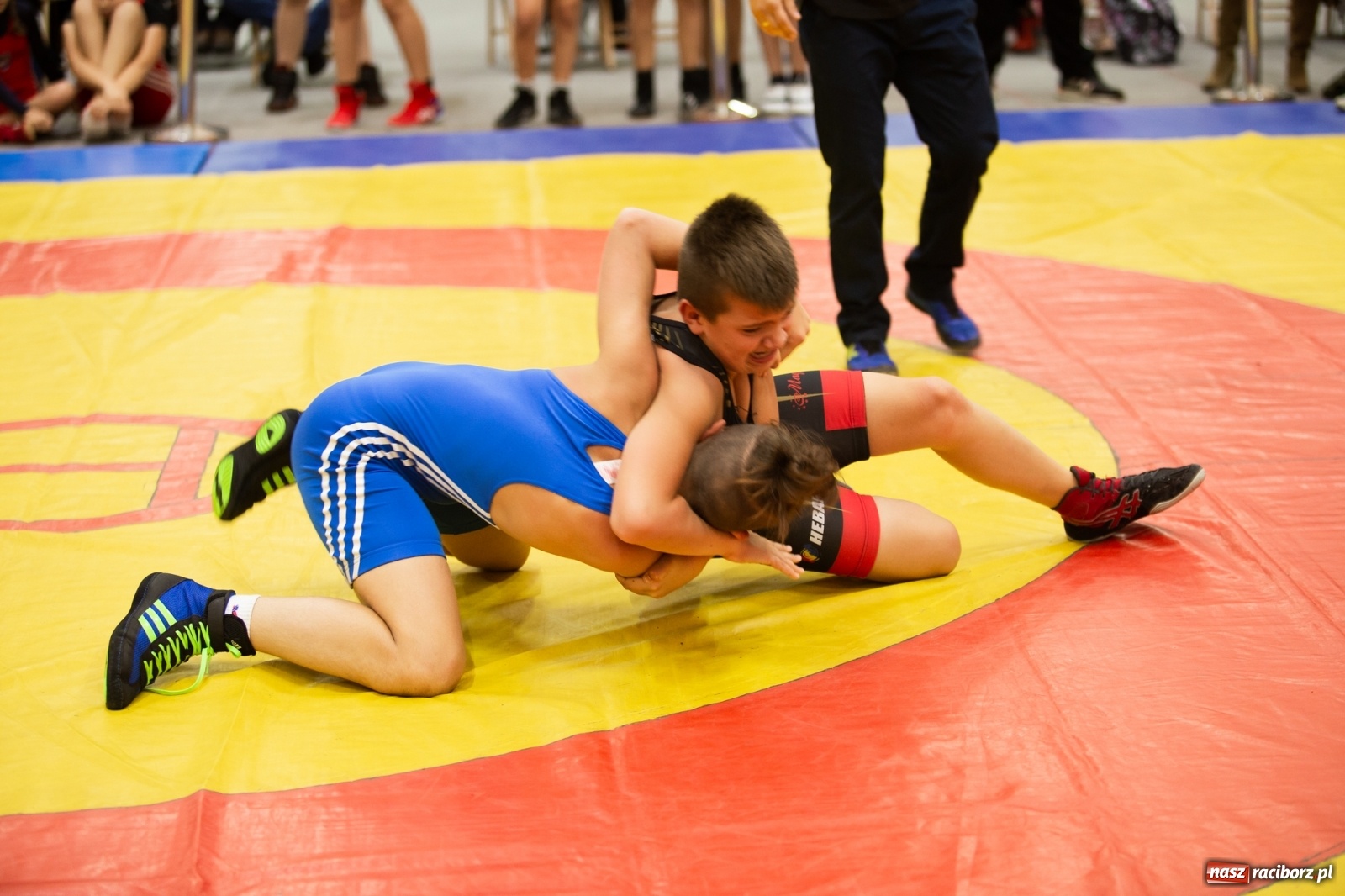 Zdjęcie w galerii na portalu naszraciborz.pl: Memoriał im. Grzegorza Pieronkiewicza w zapasach w stylu klasycznym młodzików wiadomości z regionu