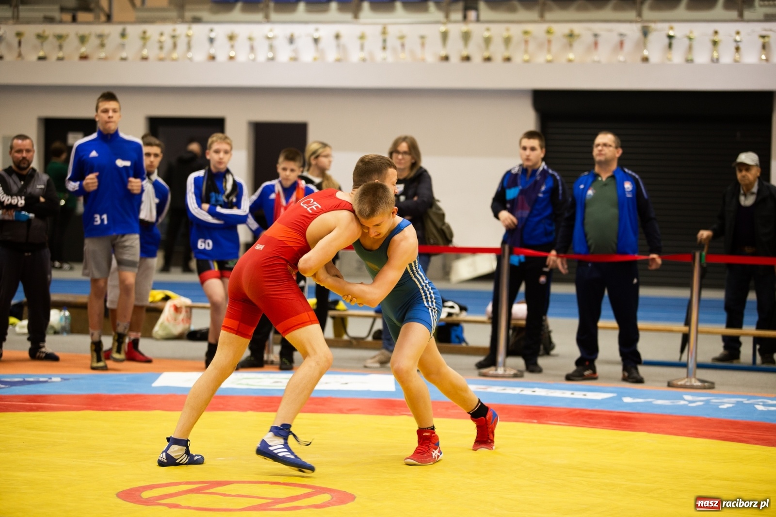 Zdjęcie w galerii na portalu naszraciborz.pl: Memoriał im. Grzegorza Pieronkiewicza w zapasach w stylu klasycznym młodzików wiadomości z regionu
