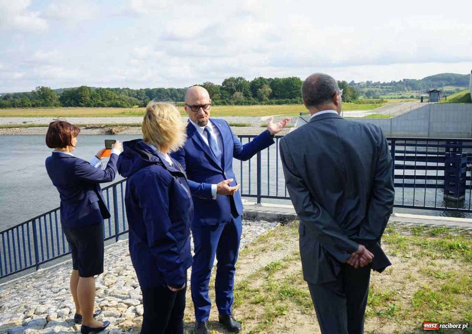 Zdjęcie w galerii na portalu naszraciborz.pl: Wody Polskie gospodarzem międzynarodowego spotkania na zbiorniku Racibórz wiadomości z regionu