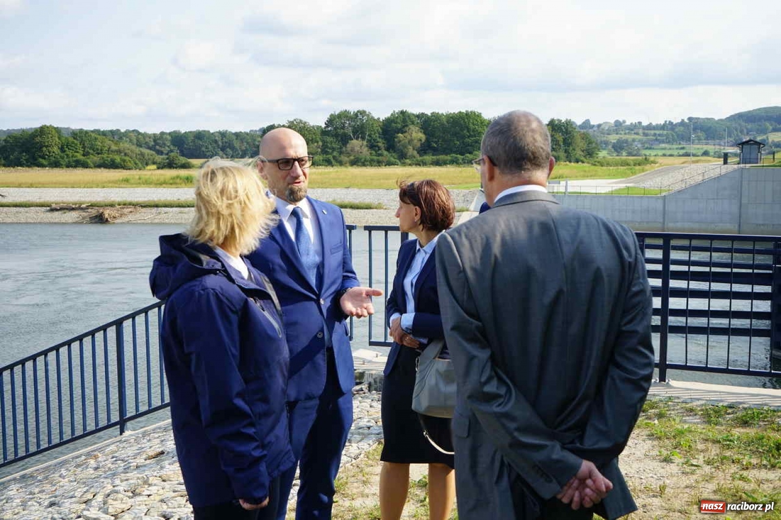 Zdjęcie w galerii na portalu naszraciborz.pl: Wody Polskie gospodarzem międzynarodowego spotkania na zbiorniku Racibórz wiadomości z regionu