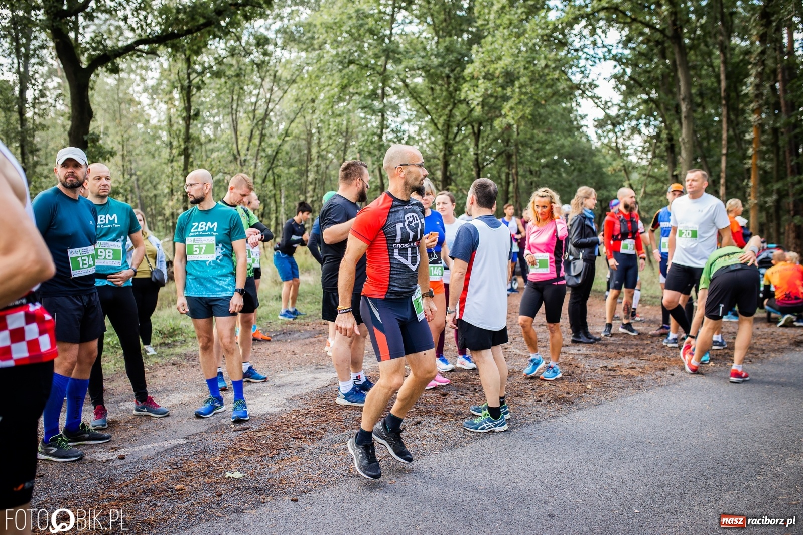 Zdjęcie w galerii na portalu naszraciborz.pl: V Kuźniański Półmaraton Leśny 2020 [FOTO] wiadomości z regionu