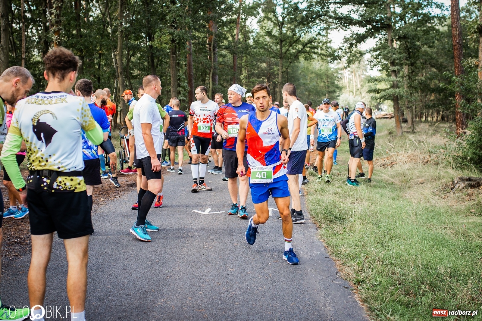 Zdjęcie w galerii na portalu naszraciborz.pl: V Kuźniański Półmaraton Leśny 2020 [FOTO] wiadomości z regionu