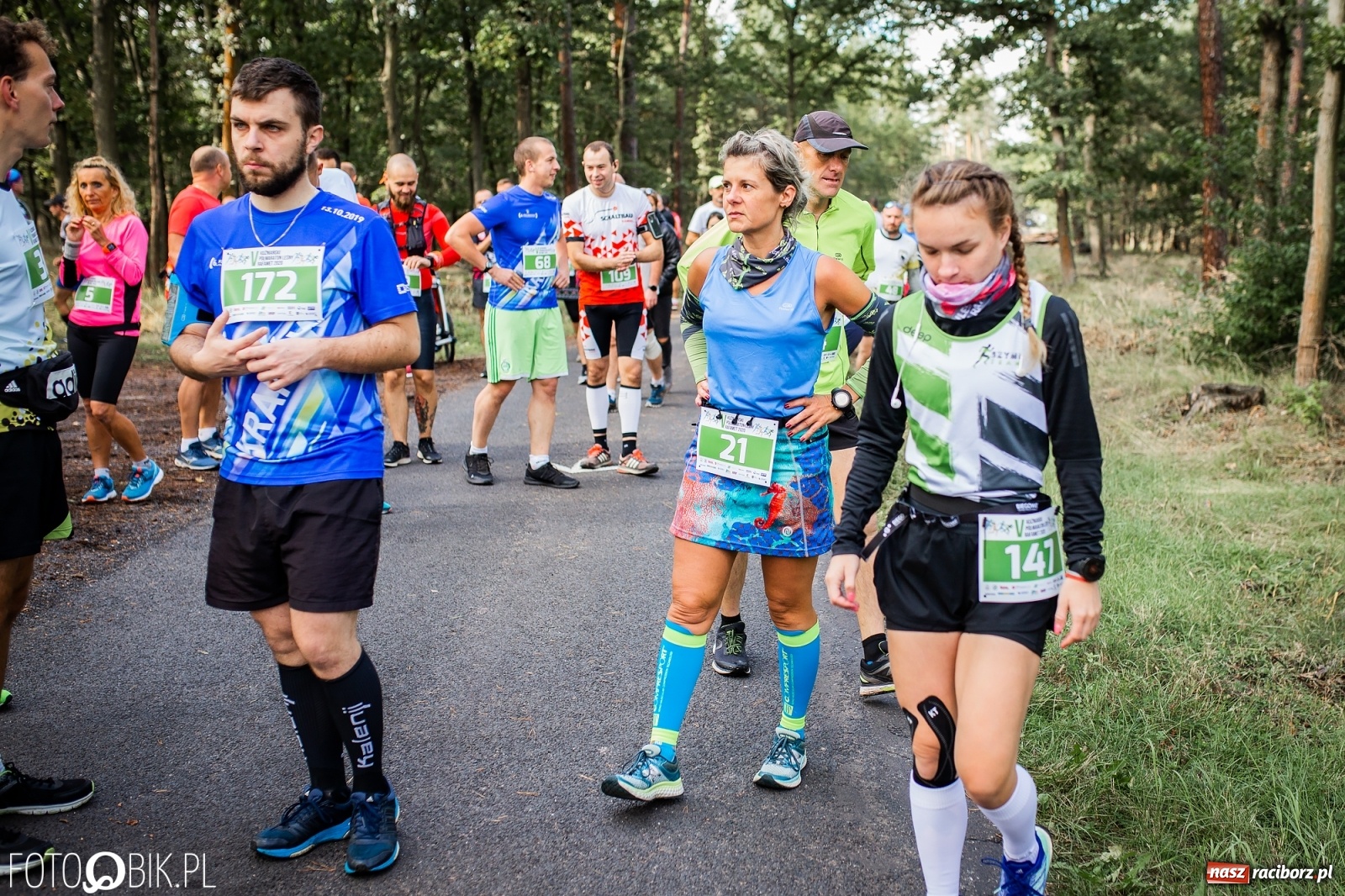 Zdjęcie w galerii na portalu naszraciborz.pl: V Kuźniański Półmaraton Leśny 2020 [FOTO] wiadomości z regionu