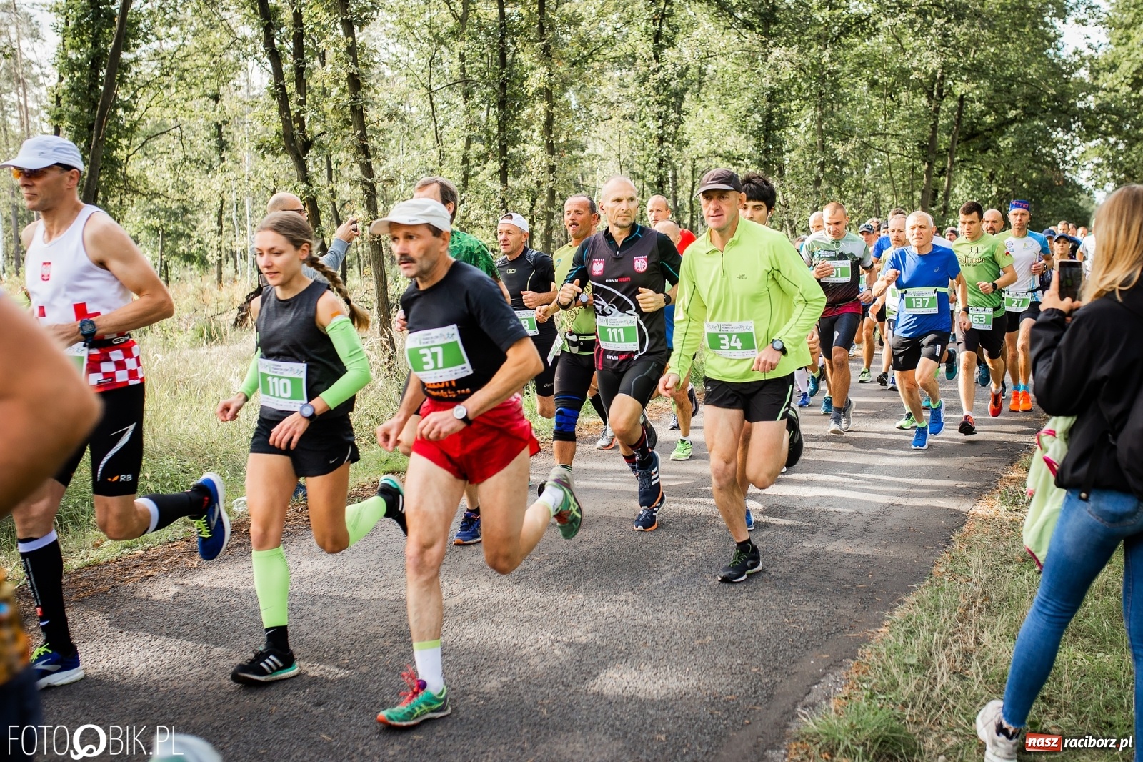 Zdjęcie w galerii na portalu naszraciborz.pl: V Kuźniański Półmaraton Leśny 2020 [FOTO] wiadomości z regionu