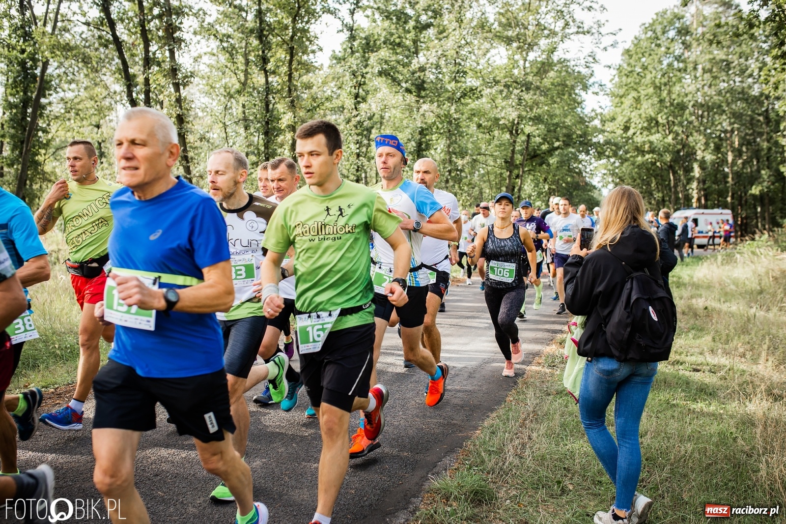Zdjęcie w galerii na portalu naszraciborz.pl: V Kuźniański Półmaraton Leśny 2020 [FOTO] wiadomości z regionu