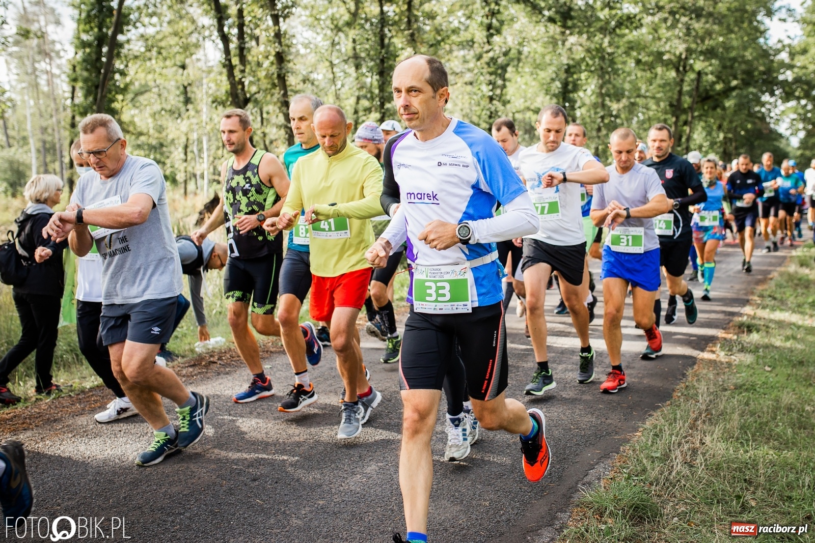 Zdjęcie w galerii na portalu naszraciborz.pl: V Kuźniański Półmaraton Leśny 2020 [FOTO] wiadomości z regionu