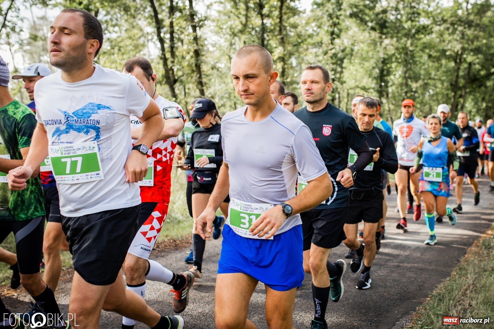 Zdjęcie w galerii na portalu naszraciborz.pl: V Kuźniański Półmaraton Leśny 2020 [FOTO] wiadomości z regionu