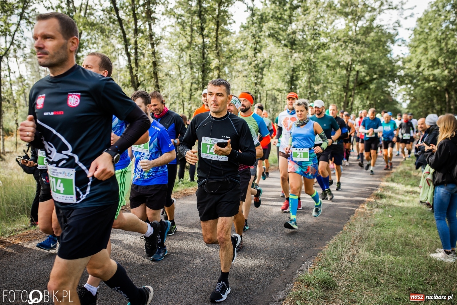 Zdjęcie w galerii na portalu naszraciborz.pl: V Kuźniański Półmaraton Leśny 2020 [FOTO] wiadomości z regionu