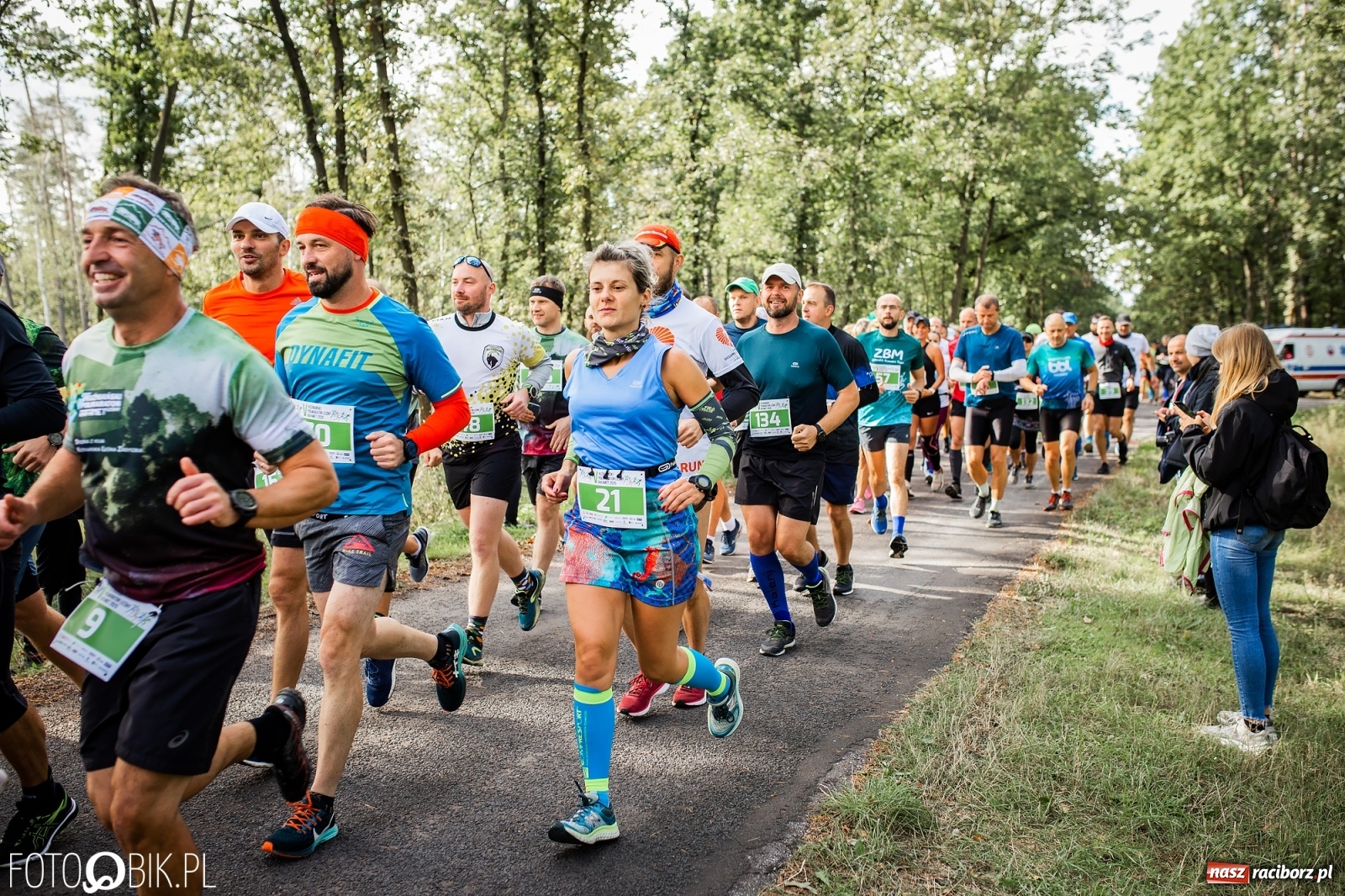 Zdjęcie w galerii na portalu naszraciborz.pl: V Kuźniański Półmaraton Leśny 2020 [FOTO] wiadomości z regionu