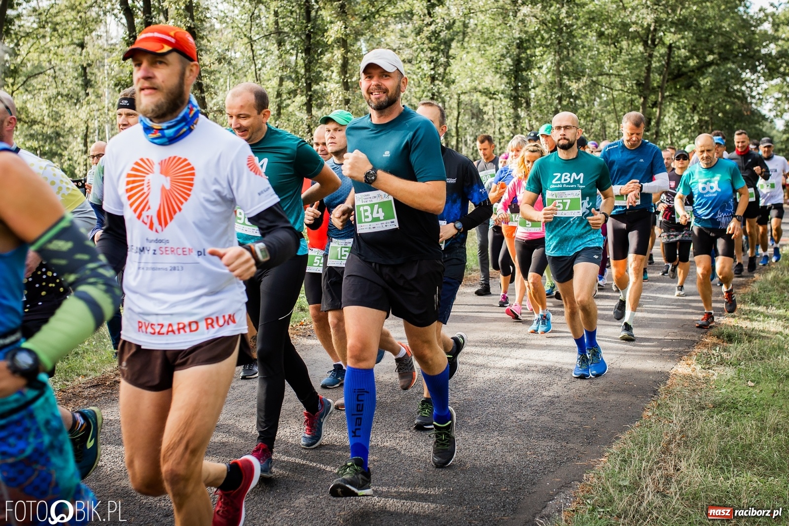 Zdjęcie w galerii na portalu naszraciborz.pl: V Kuźniański Półmaraton Leśny 2020 [FOTO] wiadomości z regionu