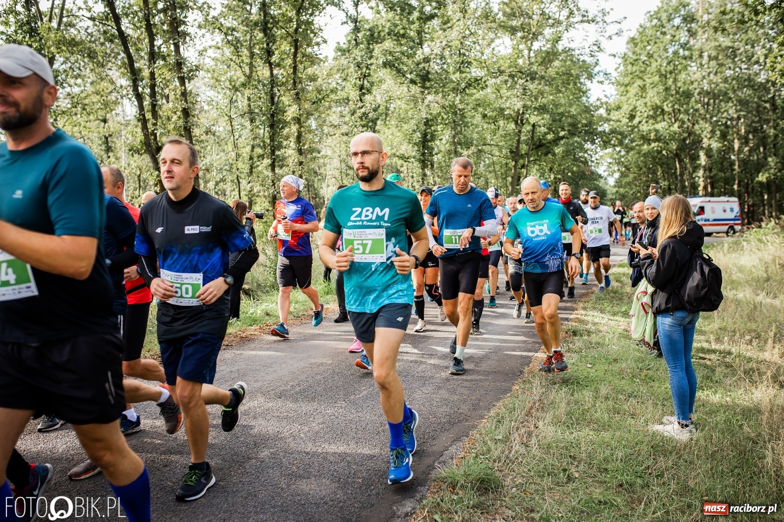 Zdjęcie w galerii na portalu naszraciborz.pl: V Kuźniański Półmaraton Leśny 2020 [FOTO] wiadomości z regionu