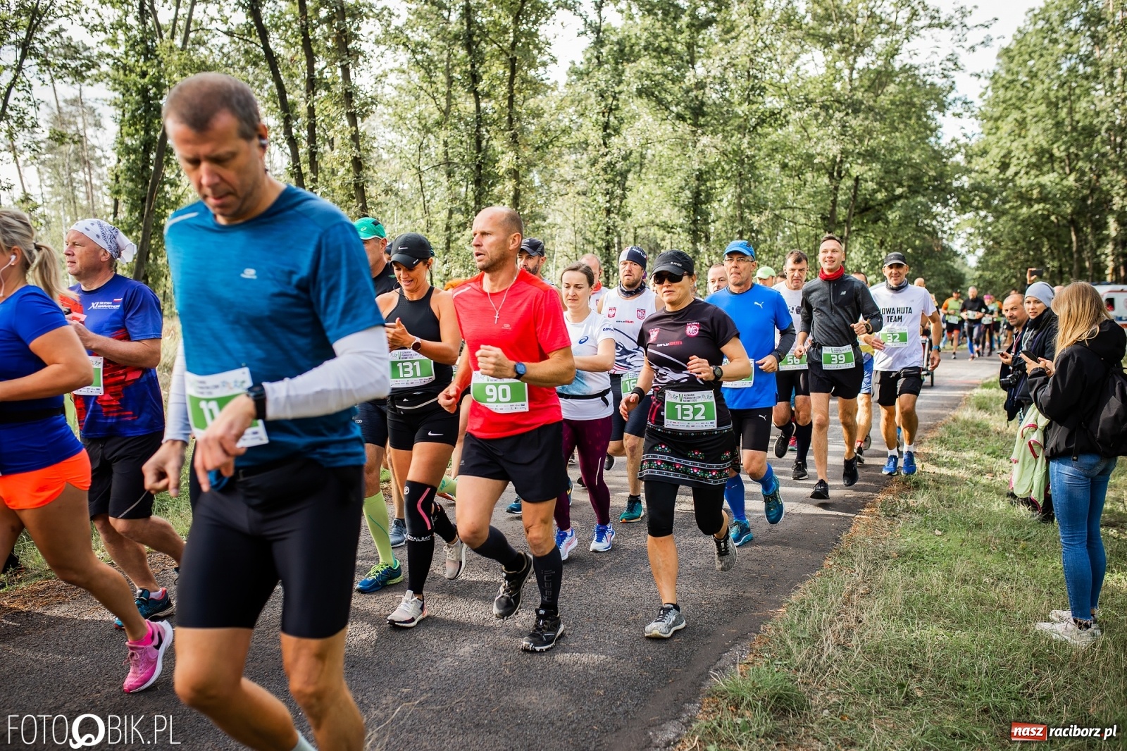 Zdjęcie w galerii na portalu naszraciborz.pl: V Kuźniański Półmaraton Leśny 2020 [FOTO] wiadomości z regionu