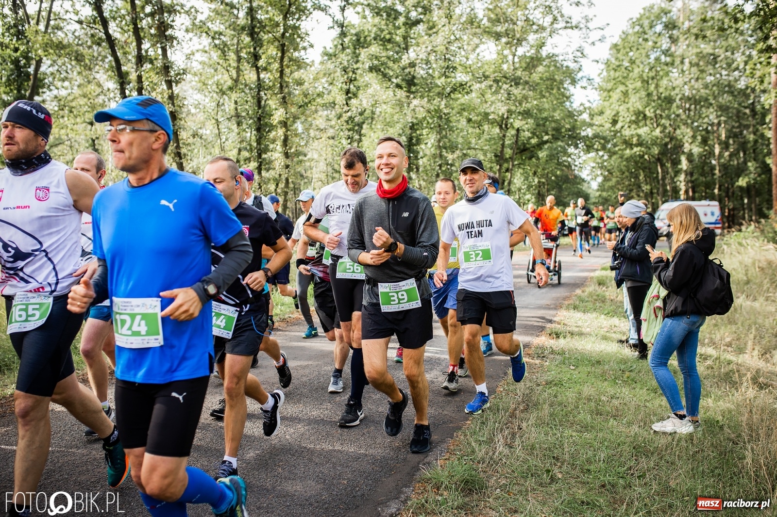 Zdjęcie w galerii na portalu naszraciborz.pl: V Kuźniański Półmaraton Leśny 2020 [FOTO] wiadomości z regionu