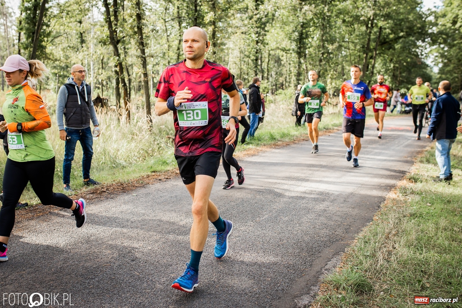 Zdjęcie w galerii na portalu naszraciborz.pl: V Kuźniański Półmaraton Leśny 2020 [FOTO] wiadomości z regionu