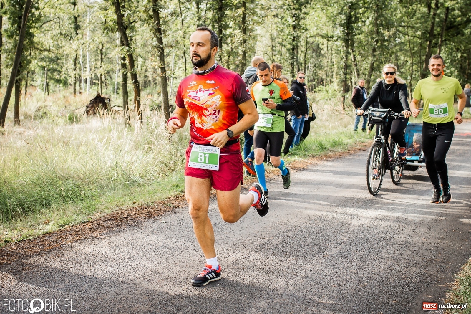 Zdjęcie w galerii na portalu naszraciborz.pl: V Kuźniański Półmaraton Leśny 2020 [FOTO] wiadomości z regionu