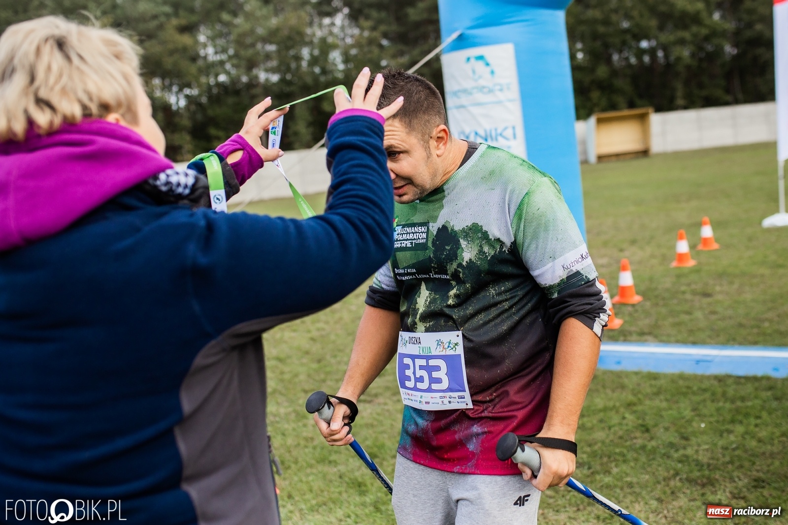 Zdjęcie w galerii na portalu naszraciborz.pl: V Kuźniański Półmaraton Leśny 2020 [FOTO] wiadomości z regionu
