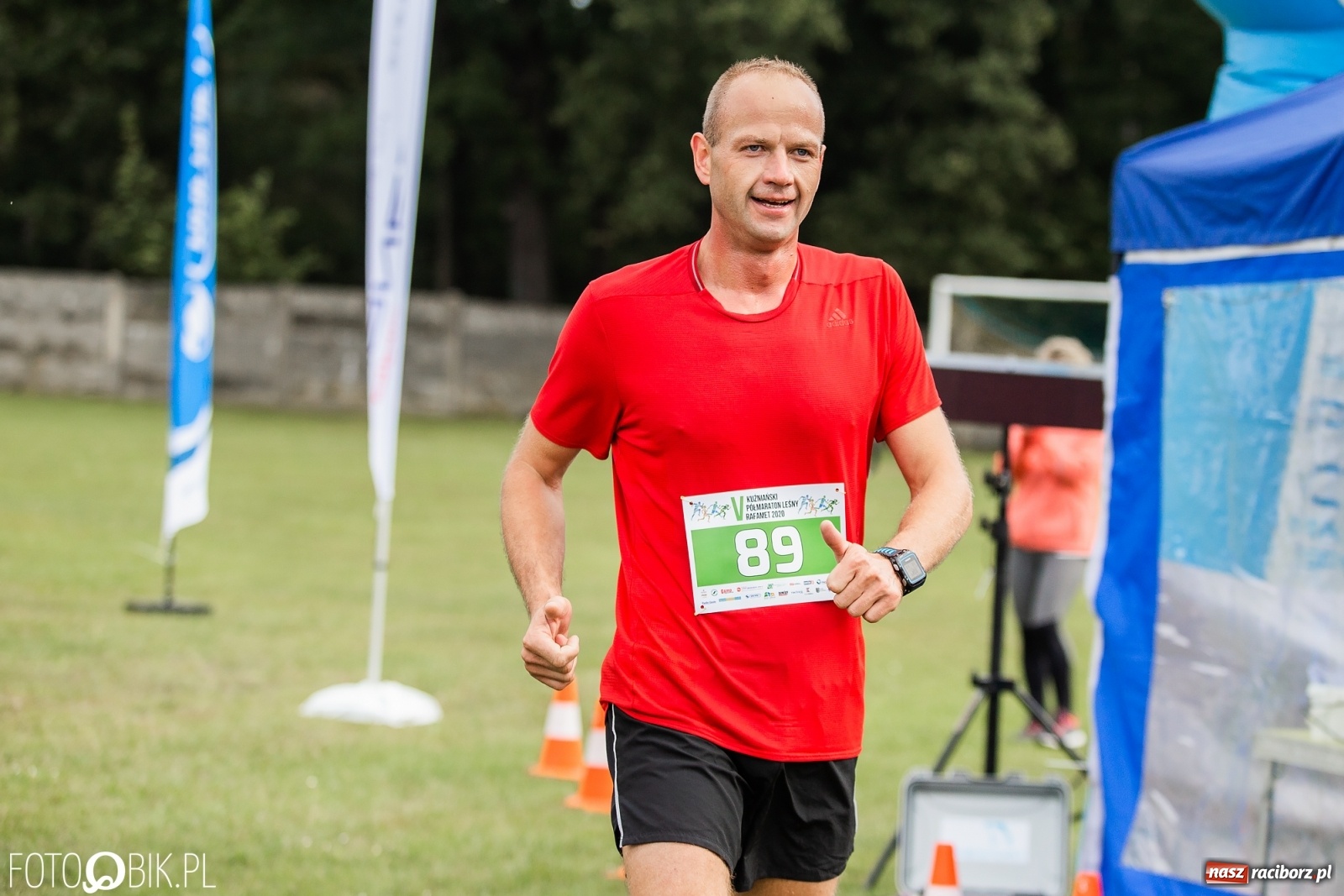 Zdjęcie w galerii na portalu naszraciborz.pl: V Kuźniański Półmaraton Leśny 2020 [FOTO] wiadomości z regionu