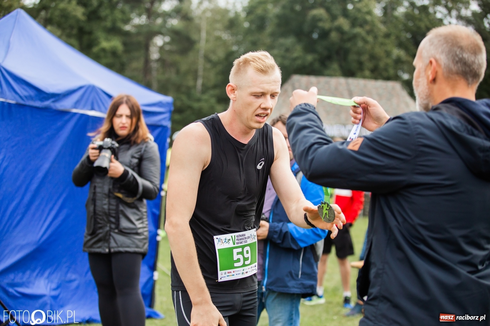 Zdjęcie w galerii na portalu naszraciborz.pl: V Kuźniański Półmaraton Leśny 2020 [FOTO] wiadomości z regionu