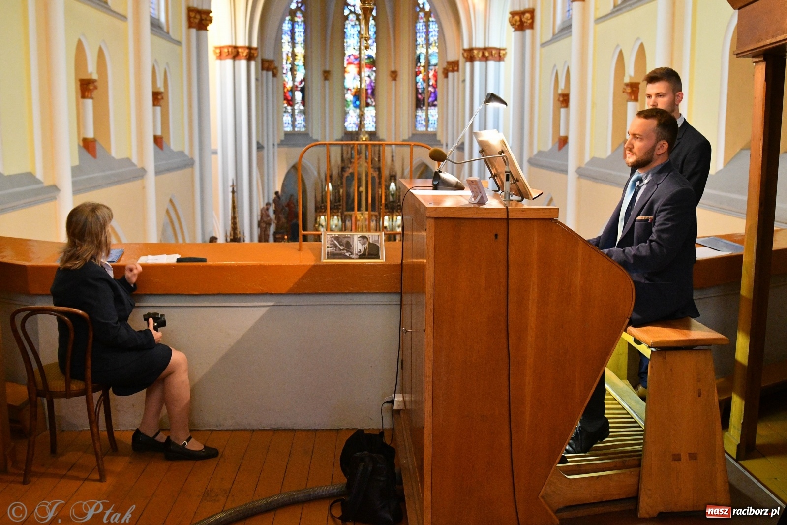 Zdjęcie w galerii na portalu naszraciborz.pl: Muzyka organowa wypełniła kościół św. Jana Chrzciciela na Ostrogu wiadomości z regionu