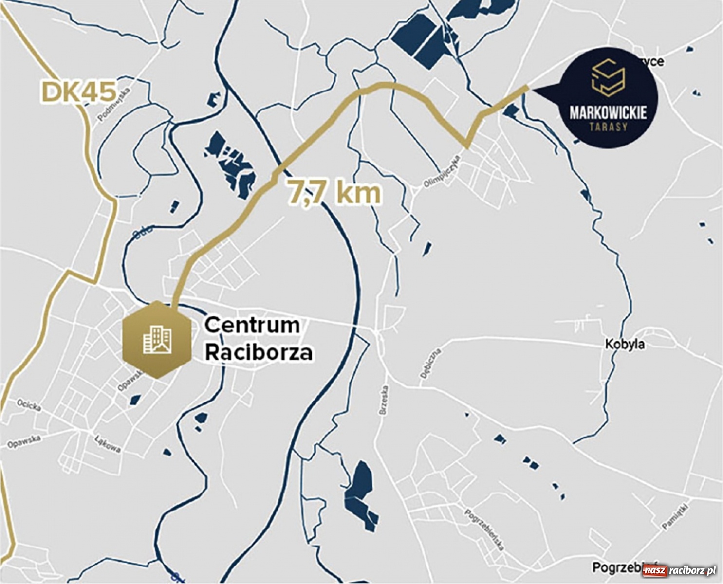 Zdjęcie w galerii na portalu naszraciborz.pl: Markowickie tarasy. Z dala od zgiełku, blisko miast wiadomości z regionu