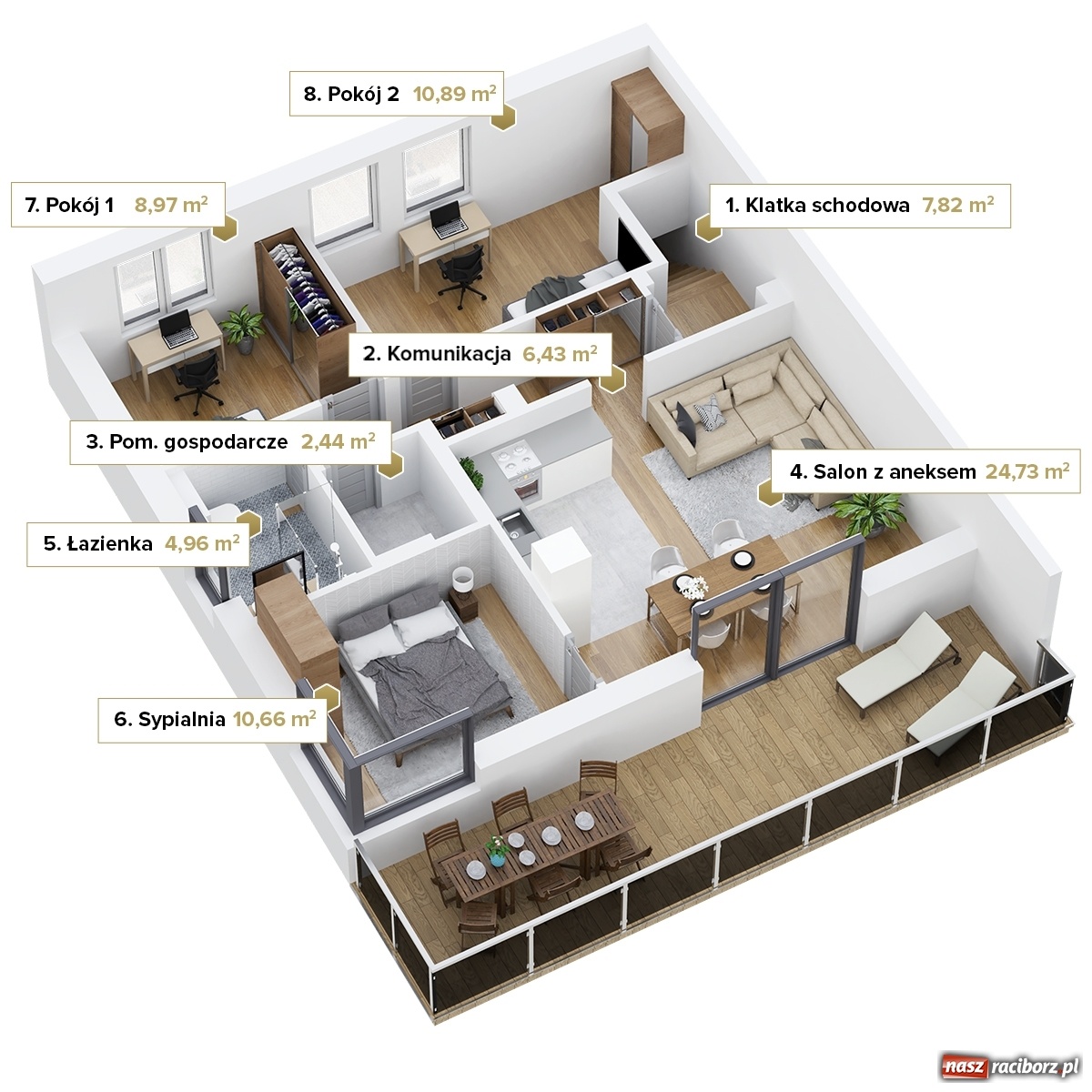 Zdjęcie w galerii na portalu naszraciborz.pl: Markowickie tarasy. Z dala od zgiełku, blisko miast wiadomości z regionu
