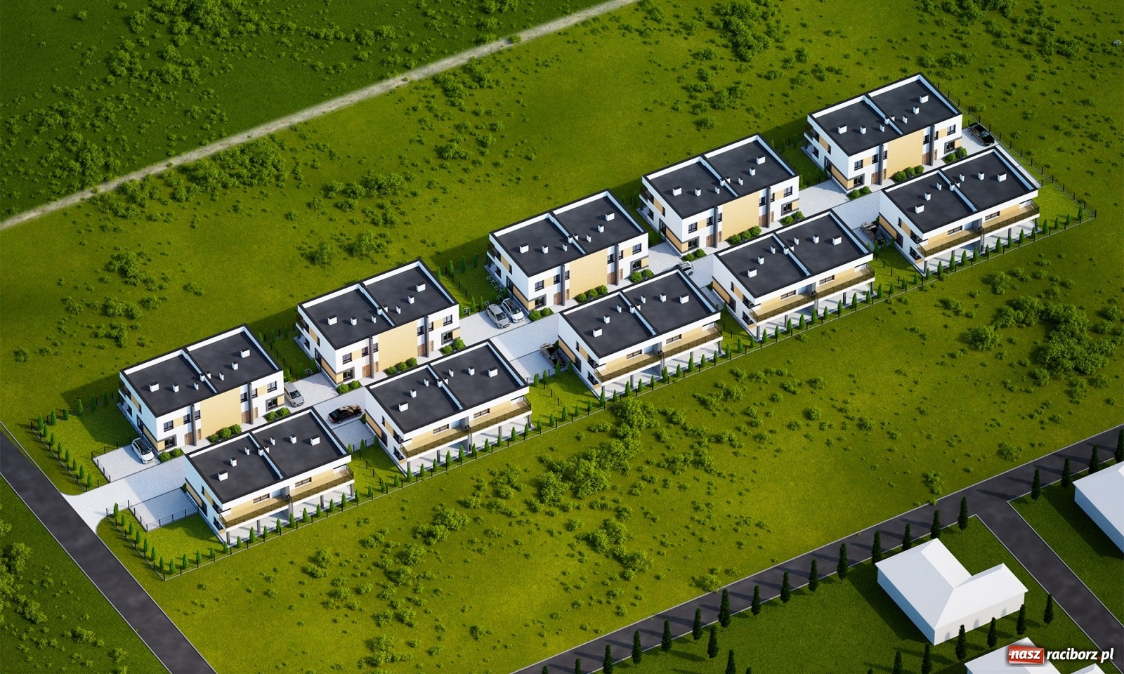 Zdjęcie w galerii na portalu naszraciborz.pl: Markowickie tarasy. Z dala od zgiełku, blisko miast wiadomości z regionu