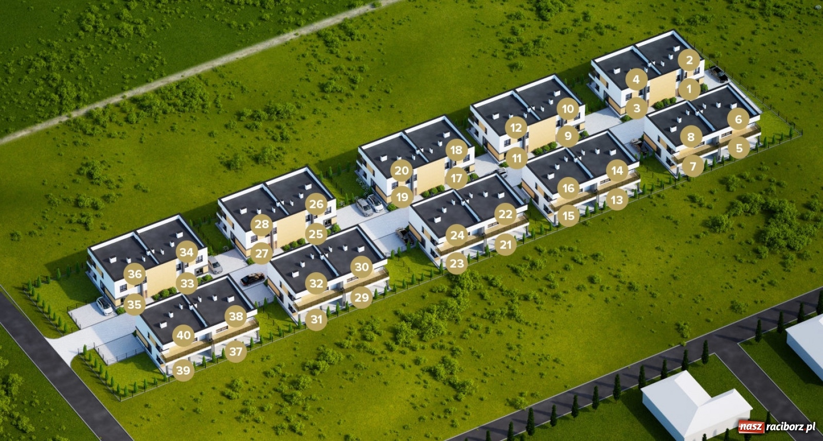 Zdjęcie w galerii na portalu naszraciborz.pl: Markowickie tarasy. Z dala od zgiełku, blisko miast wiadomości z regionu