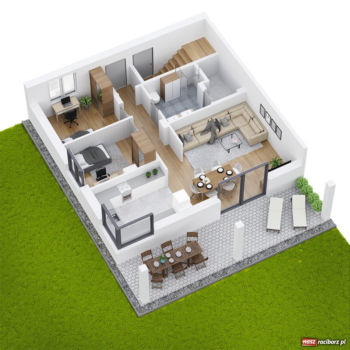 Zdjęcie w galerii na portalu naszraciborz.pl: Markowickie tarasy. Z dala od zgiełku, blisko miast wiadomości z regionu