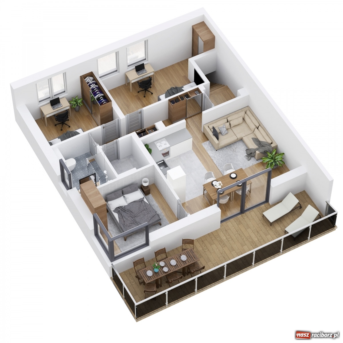 Zdjęcie w galerii na portalu naszraciborz.pl: Markowickie tarasy. Z dala od zgiełku, blisko miast wiadomości z regionu