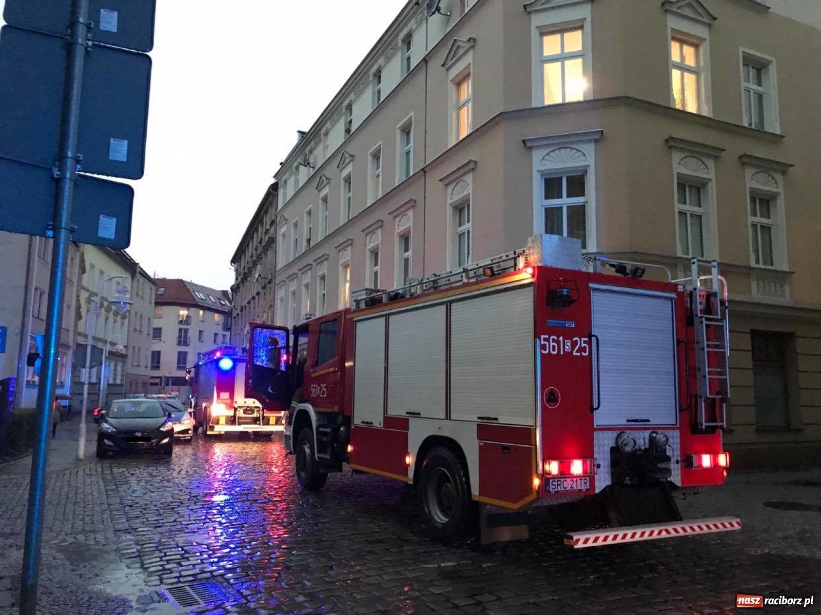 Zdjęcie w galerii na portalu naszraciborz.pl: Raport 998. Intensywne opady przysporzyły pracy strażakom wiadomości z regionu