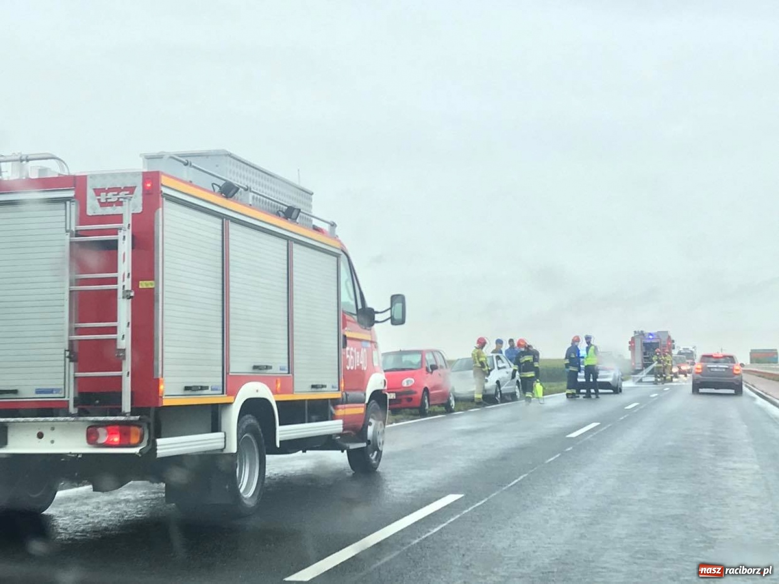 Zdjęcie w galerii na portalu naszraciborz.pl: Raport 998. Intensywne opady przysporzyły pracy strażakom wiadomości z regionu