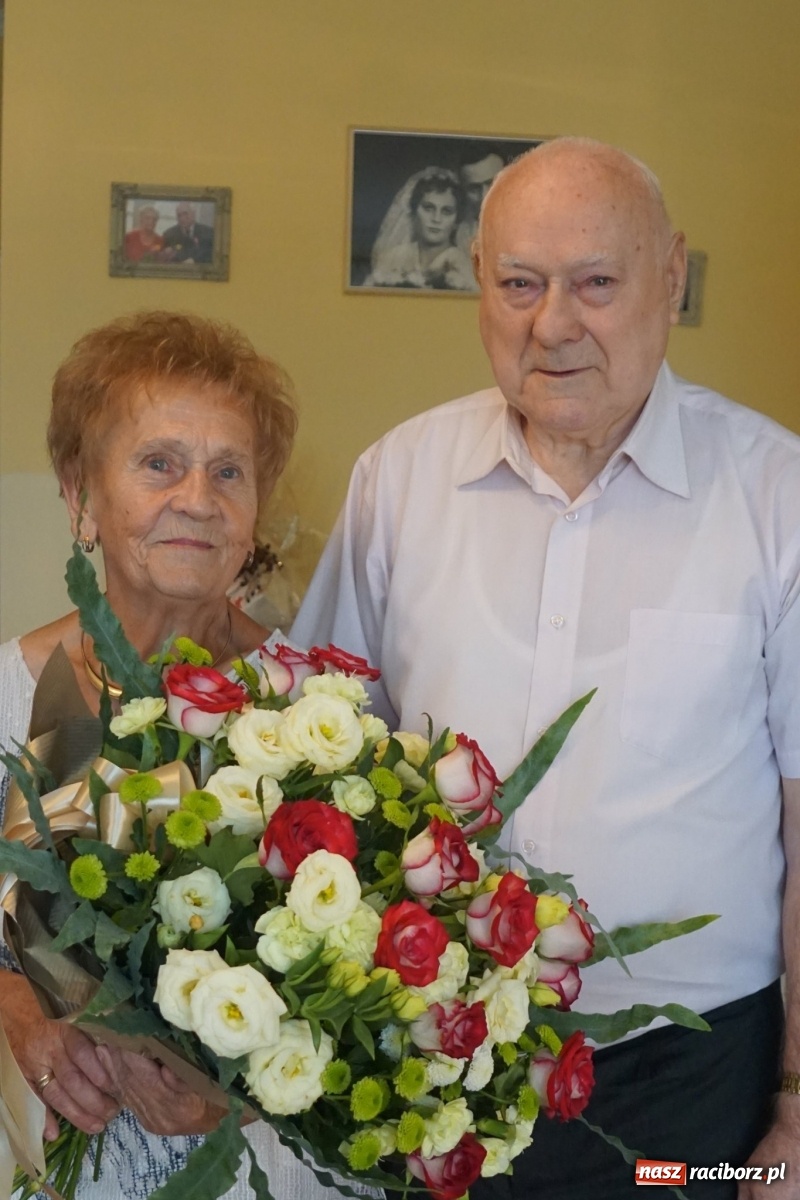 Zdjęcie w galerii na portalu naszraciborz.pl: Diamentowe gody państwa Fica z Raciborza wiadomości z regionu