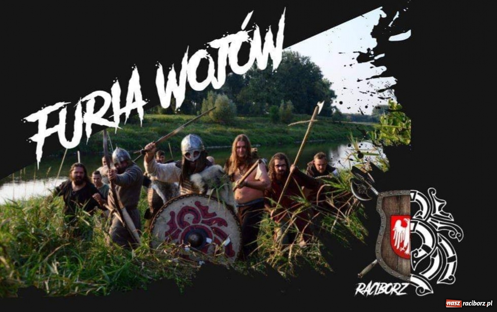 Zdjęcie w galerii na portalu naszraciborz.pl: Furia wojów w Raciborzu. Będzie się działo! wiadomości z regionu