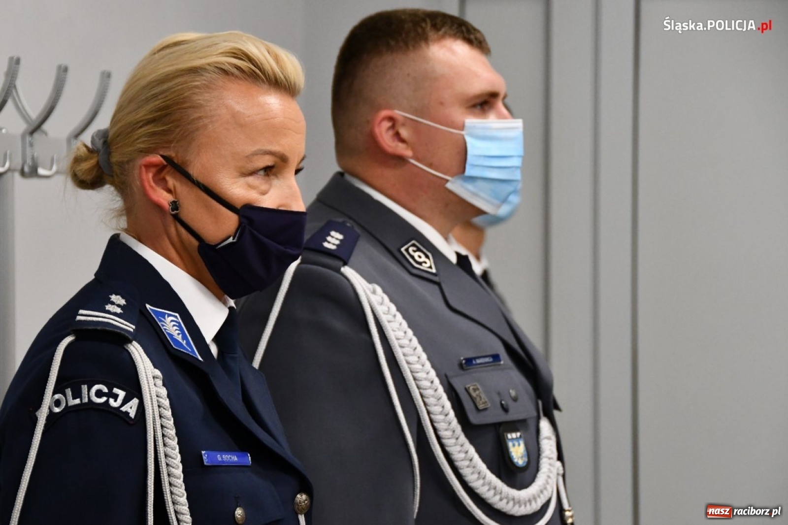 Zdjęcie w galerii na portalu naszraciborz.pl: Nowi policjanci śląskiego garnizonu złożyli ślubowanie wiadomości z regionu