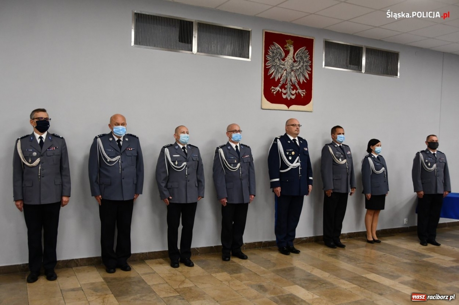 Zdjęcie w galerii na portalu naszraciborz.pl: Nowi policjanci śląskiego garnizonu złożyli ślubowanie wiadomości z regionu