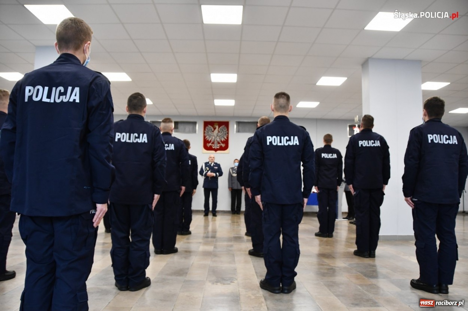 Zdjęcie w galerii na portalu naszraciborz.pl: Nowi policjanci śląskiego garnizonu złożyli ślubowanie wiadomości z regionu