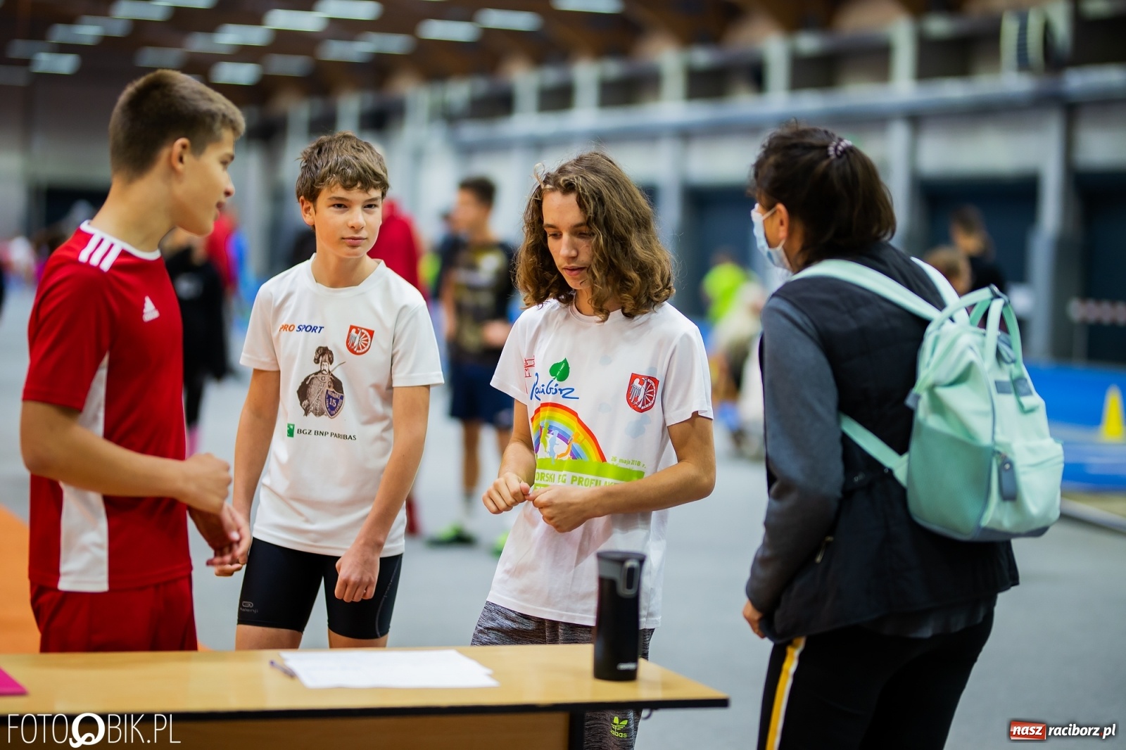 Zdjęcie w galerii na portalu naszraciborz.pl: Mały Memoriał Lekkoatletyczny im. Janusza Kusocińskiego w ZSOMS wiadomości z regionu