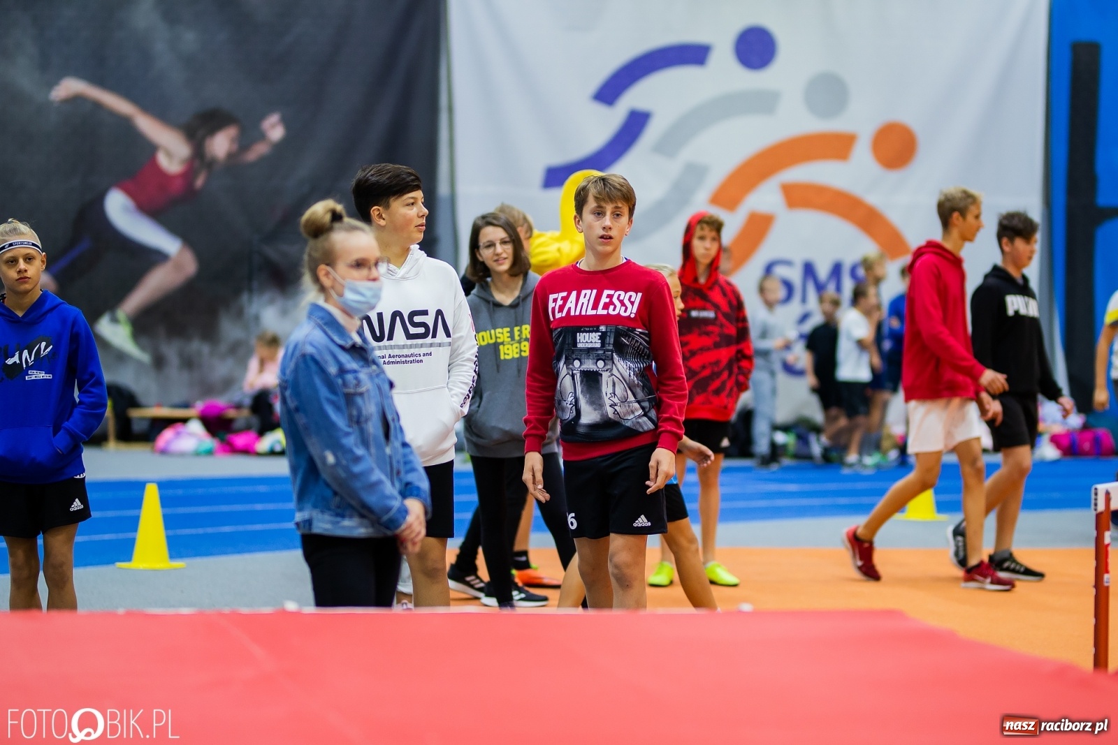 Zdjęcie w galerii na portalu naszraciborz.pl: Mały Memoriał Lekkoatletyczny im. Janusza Kusocińskiego w ZSOMS wiadomości z regionu