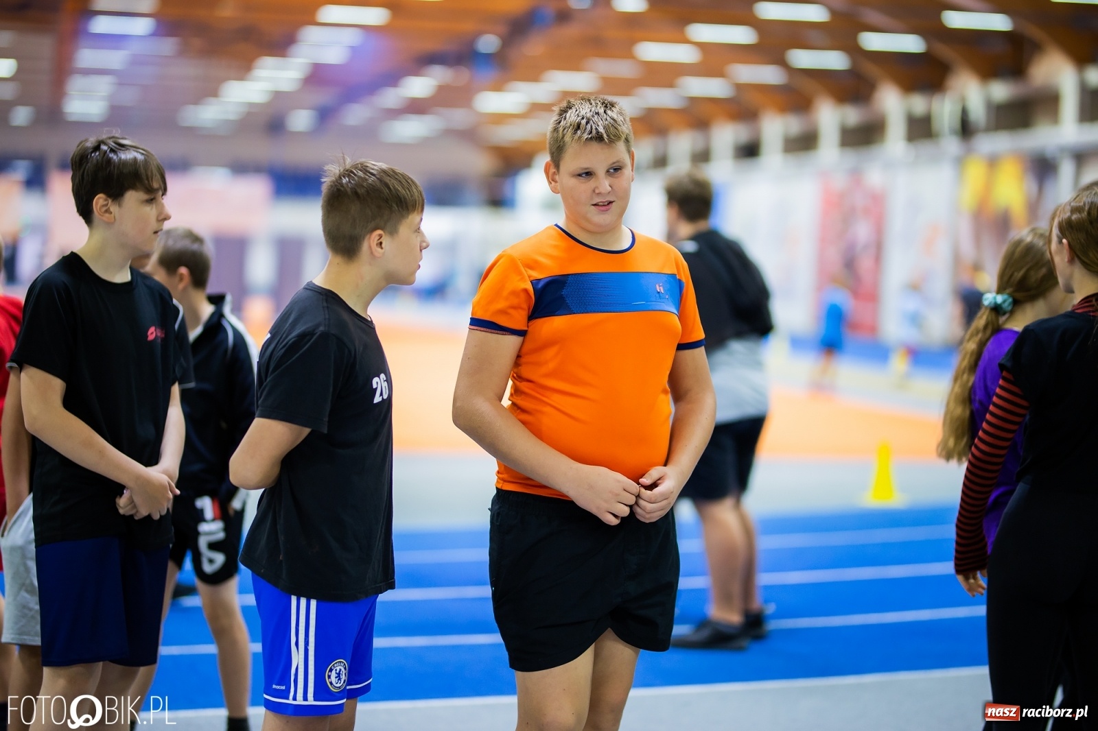 Zdjęcie w galerii na portalu naszraciborz.pl: Mały Memoriał Lekkoatletyczny im. Janusza Kusocińskiego w ZSOMS wiadomości z regionu
