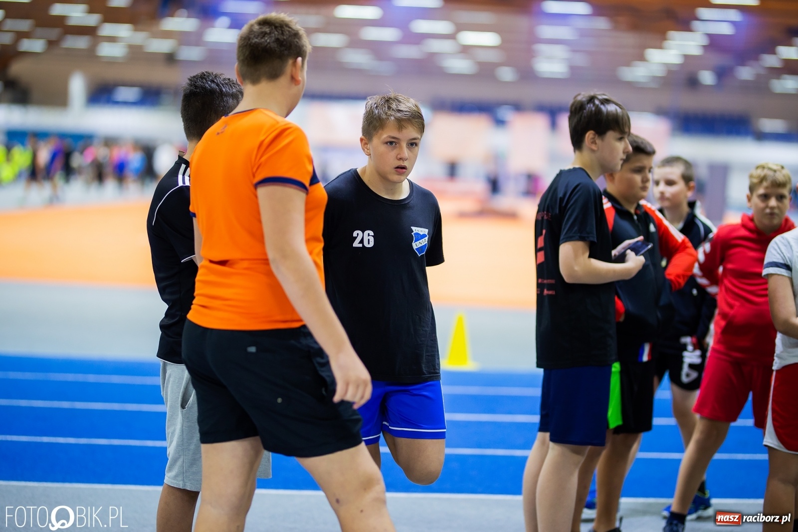 Zdjęcie w galerii na portalu naszraciborz.pl: Mały Memoriał Lekkoatletyczny im. Janusza Kusocińskiego w ZSOMS wiadomości z regionu