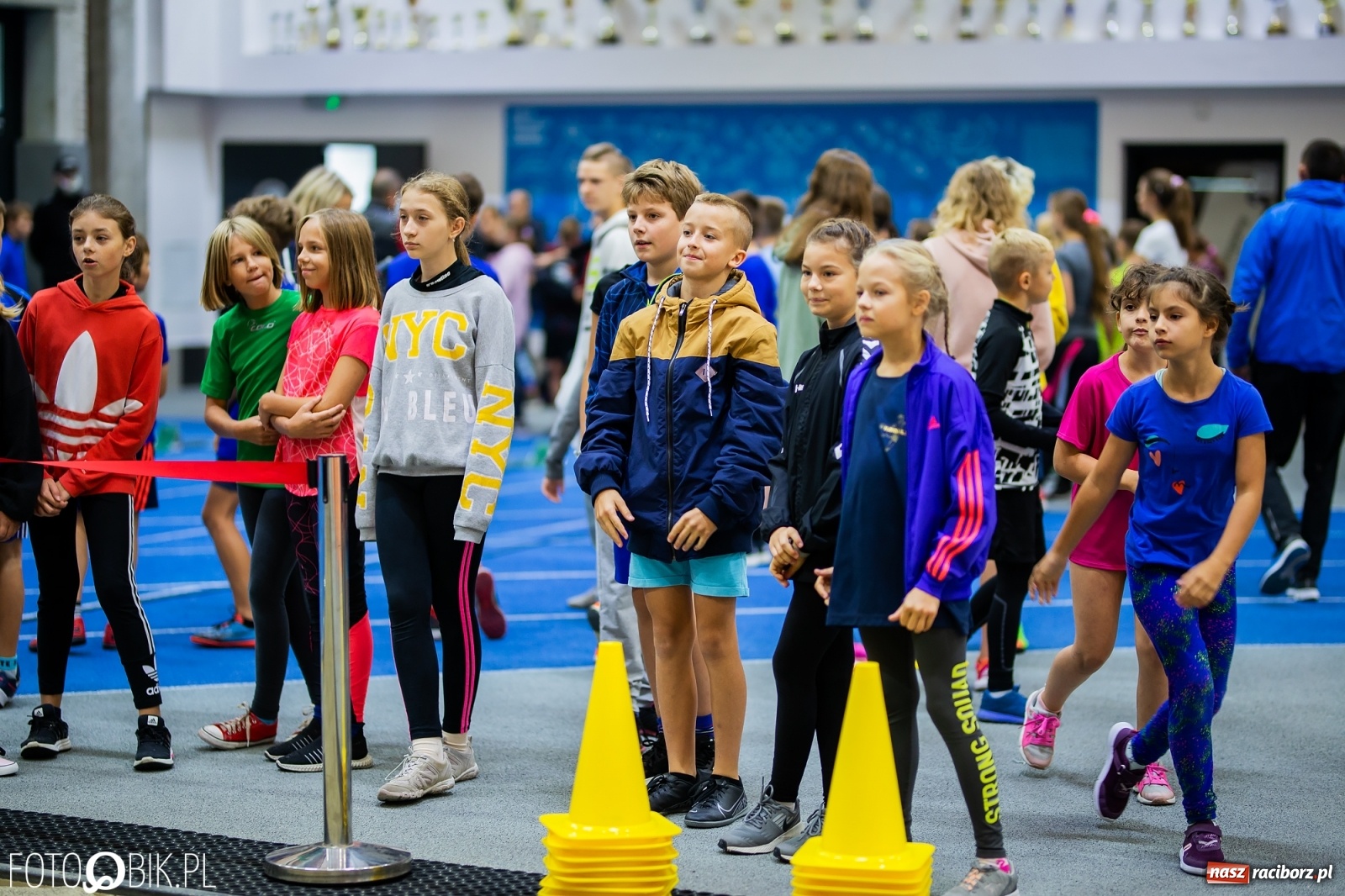 Zdjęcie w galerii na portalu naszraciborz.pl: Mały Memoriał Lekkoatletyczny im. Janusza Kusocińskiego w ZSOMS wiadomości z regionu