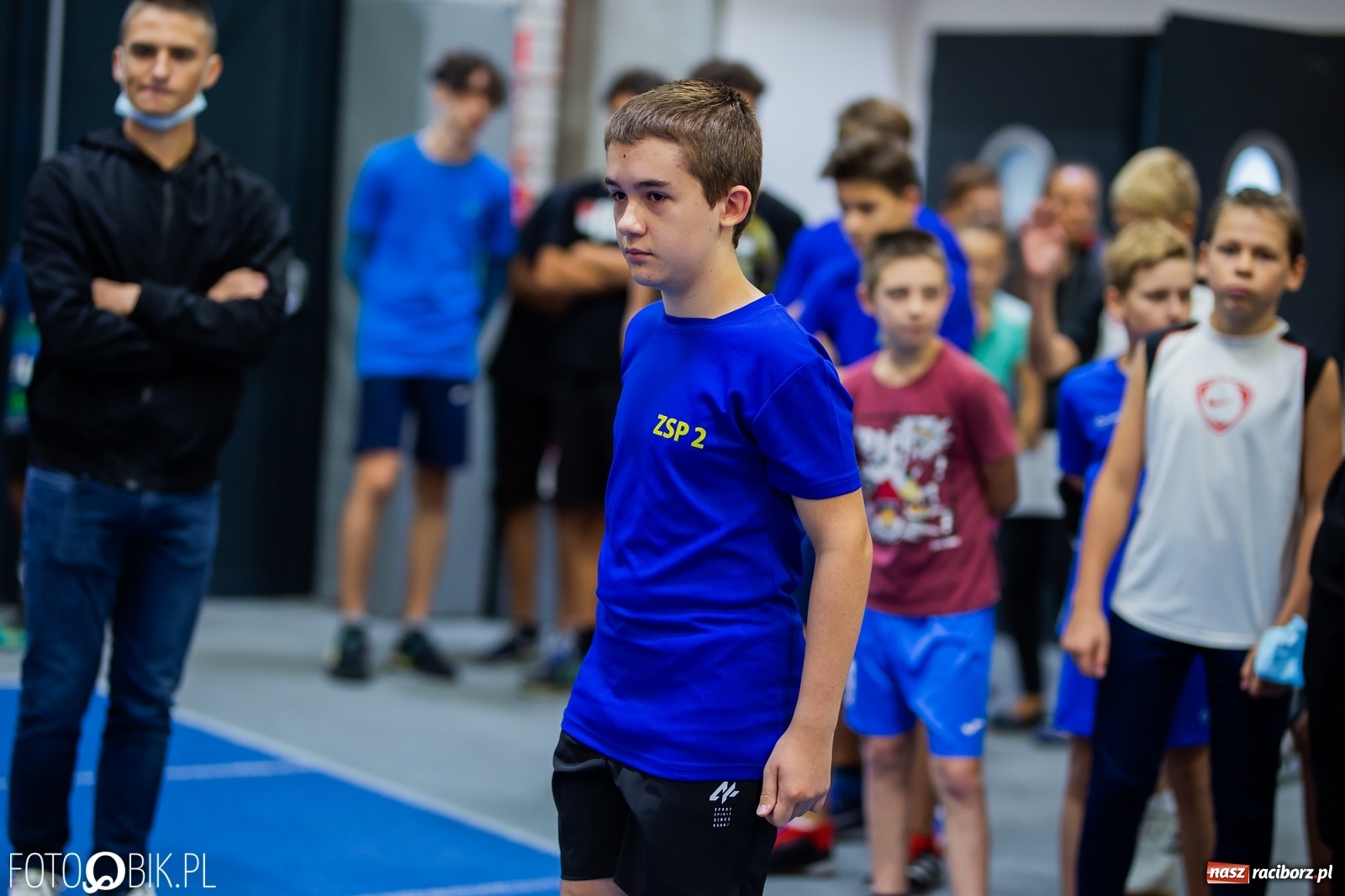 Zdjęcie w galerii na portalu naszraciborz.pl: Mały Memoriał Lekkoatletyczny im. Janusza Kusocińskiego w ZSOMS wiadomości z regionu