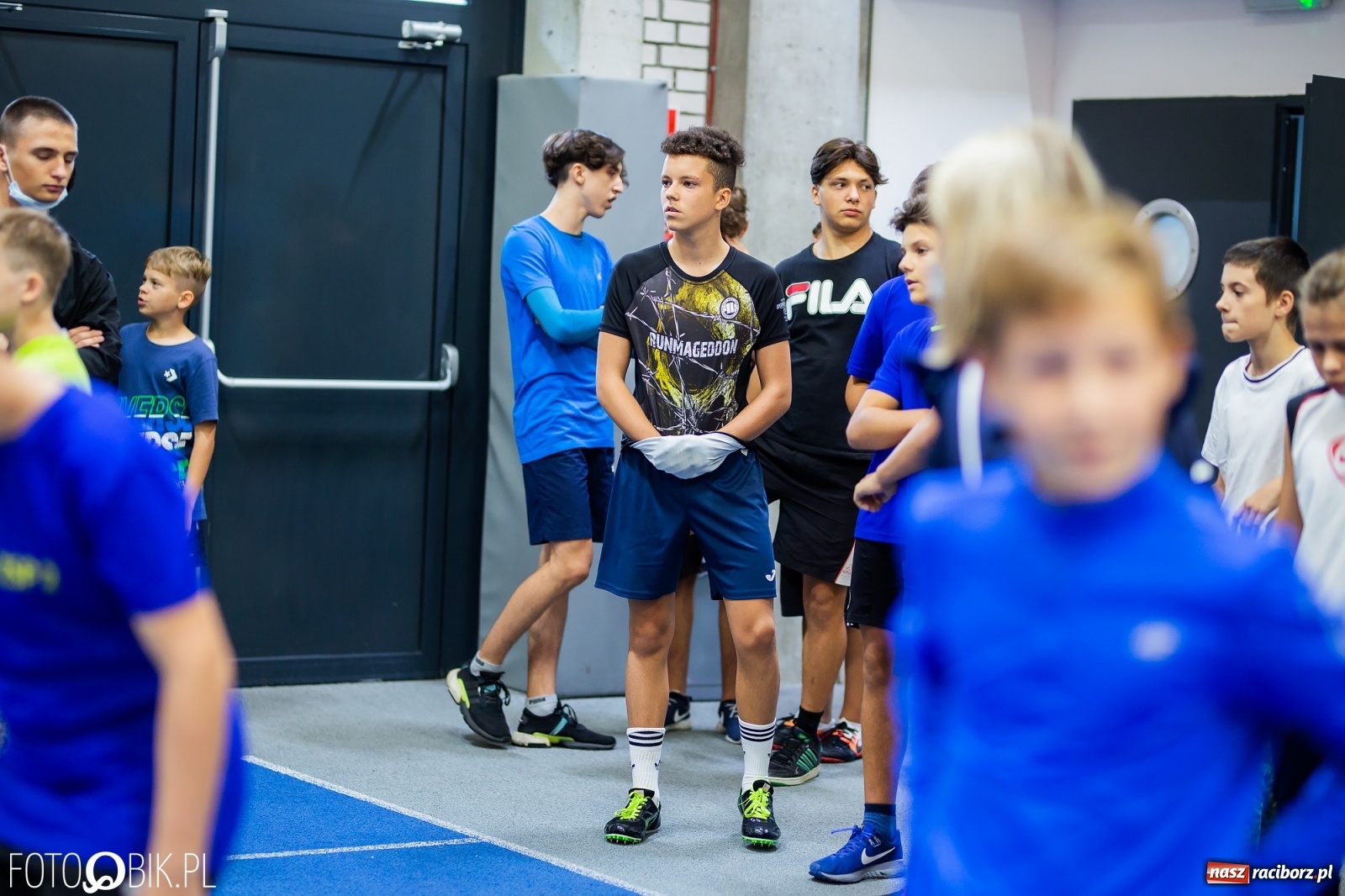 Zdjęcie w galerii na portalu naszraciborz.pl: Mały Memoriał Lekkoatletyczny im. Janusza Kusocińskiego w ZSOMS wiadomości z regionu