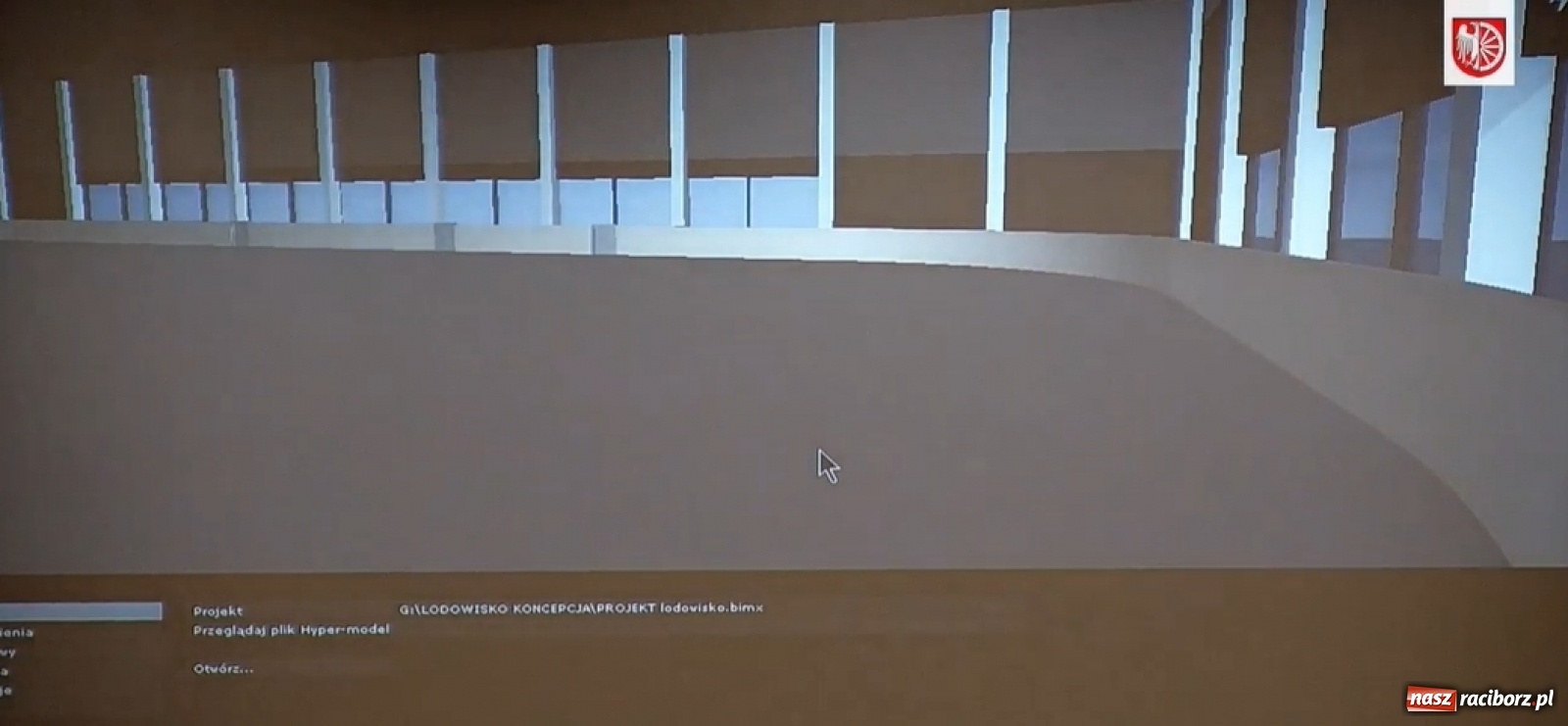 Zdjęcie w galerii na portalu naszraciborz.pl: Jest druga koncepcja lodowiska, tym razem pilotowana przez Michała Fitę [FOTO]  wiadomości z regionu