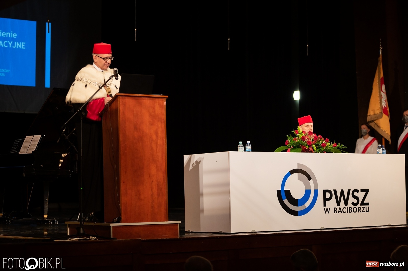 Zdjęcie w galerii na portalu naszraciborz.pl: Raciborska PWSZ zainaugurowała nowy rok akademicki [FOTO i WIDEO] wiadomości z regionu