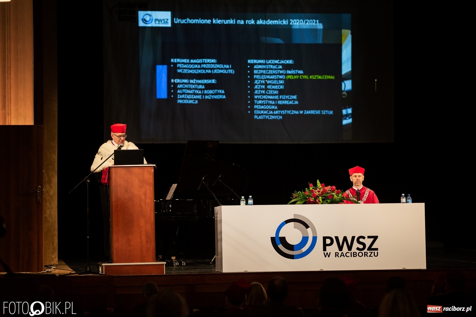 Zdjęcie w galerii na portalu naszraciborz.pl: Raciborska PWSZ zainaugurowała nowy rok akademicki [FOTO i WIDEO] wiadomości z regionu