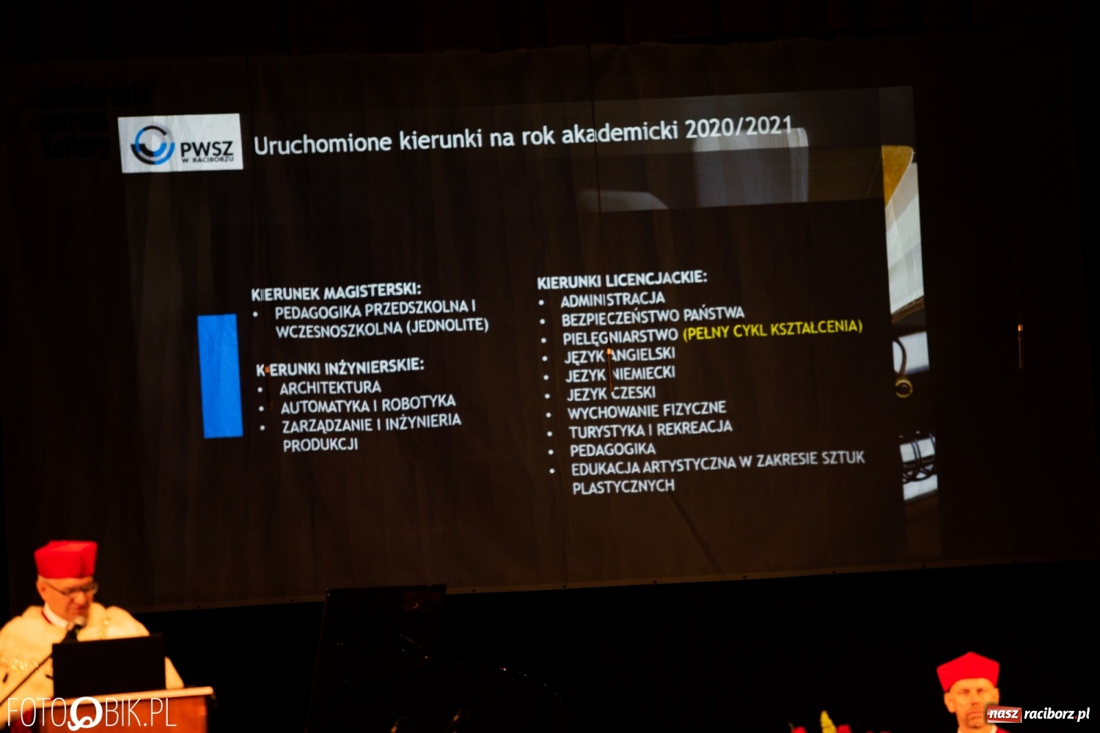 Zdjęcie w galerii na portalu naszraciborz.pl: Raciborska PWSZ zainaugurowała nowy rok akademicki [FOTO i WIDEO] wiadomości z regionu