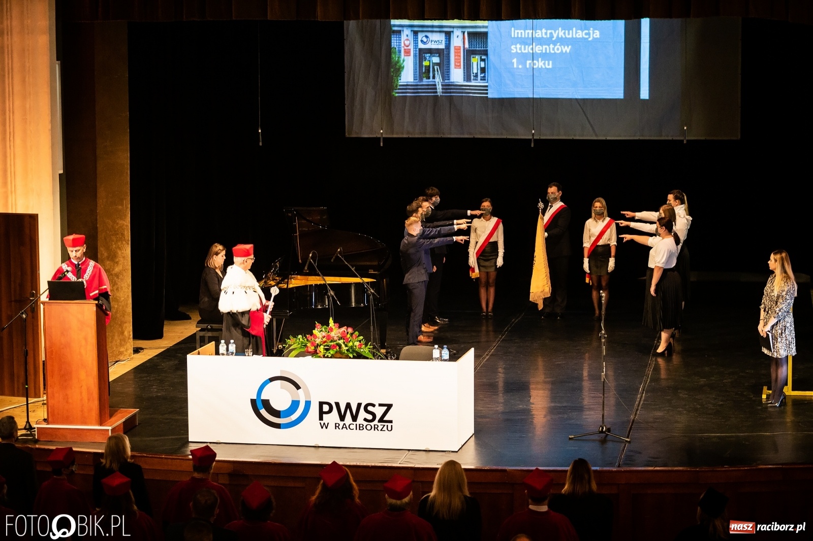 Zdjęcie w galerii na portalu naszraciborz.pl: Raciborska PWSZ zainaugurowała nowy rok akademicki [FOTO i WIDEO] wiadomości z regionu